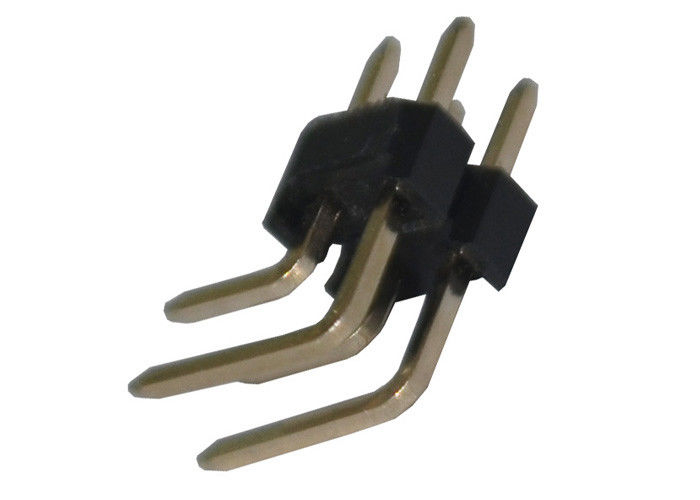 Van de de Speldkopbal van de Rechte hoek Dubbele Rij Schakelaar 2.54mm X 2.5mm Isolatieweerstand
