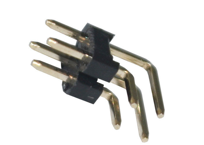 Van de de Speldkopbal van de Rechte hoek Dubbele Rij Schakelaar 2.54mm X 2.5mm Isolatieweerstand