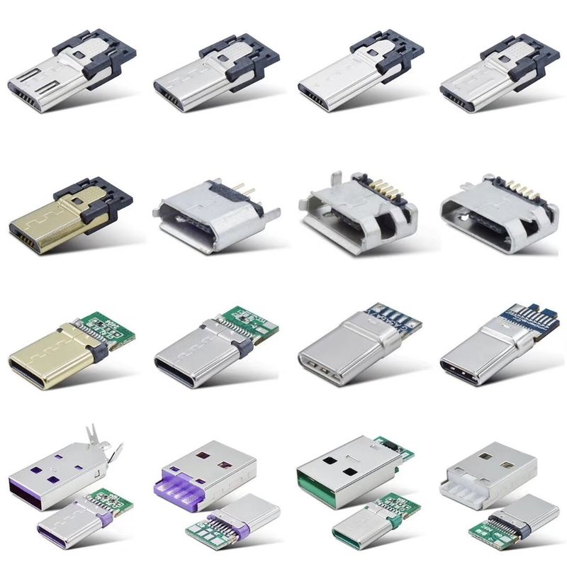 Typec de Micro- Schakelaarroestvrij staal Shell van Usb met Last/Gegevensfunctie