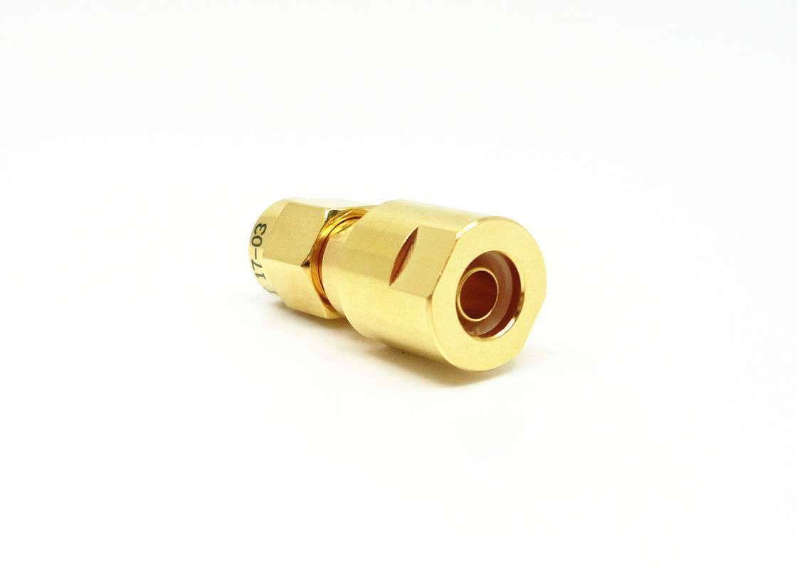 De mini Mannelijke SMA Schakelaar van het Groottemessing voor de Kabel van LMR200 MF147B CXN3449