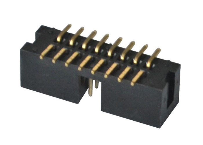 Mannelijke Vakje Kopbalschakelaar 2.54mm het Type PBT van Hoogtesmt/PA6T-Isolatiemateriaal