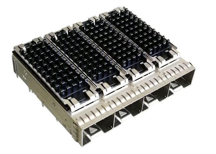 4 van de de Havenschakelaar van havenssfp van de het Koperlegering de Kooi Materieel EMI Schild voor 10G Ethernet