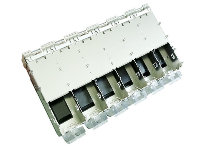 Op de Kooischakelaar 1 X 6 Ganged van SFP van de Kooi Hoogste Oppervlakte met de Lichte Pijpen van Heatsink