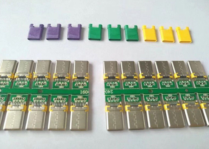 Typec de Micro- Schakelaarroestvrij staal Shell van Usb met Last/Gegevensfunctie